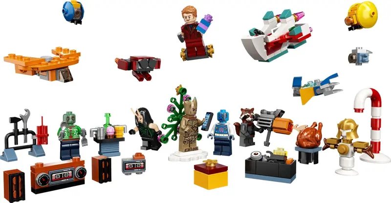 LEGO Marvel Super Heroes 76231 Guardians of the Galaxy Advent Calendar set