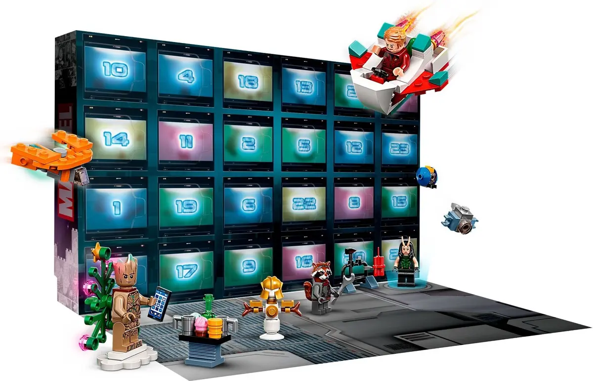 LEGO Marvel Super Heroes 76231 Guardians of the Galaxy Advent Calendar set, image 3
