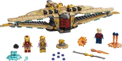 LEGO Marvel Super Heroes 76237 Sanctuary II: Endgame Battle set
