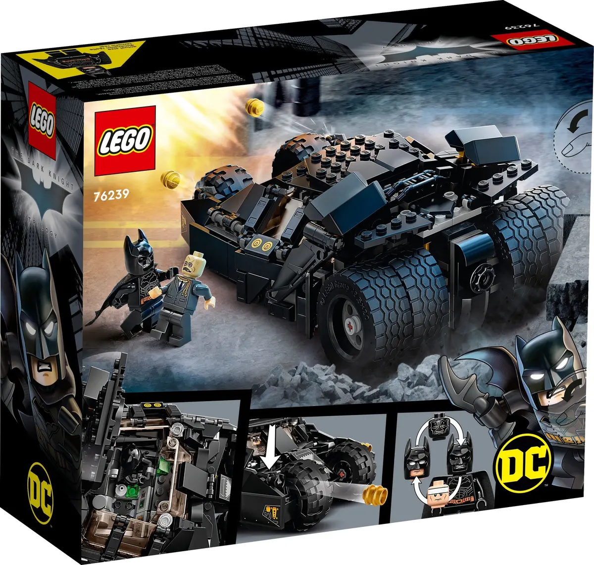 LEGO DC Comics Super Heroes 76239 Batmobile Tumbler: Scarecrow Showdown set, image 11