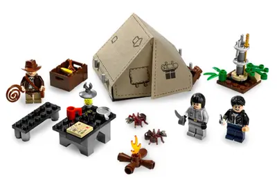 LEGO Indiana Jones 7624 Jungle Duel set, image 2