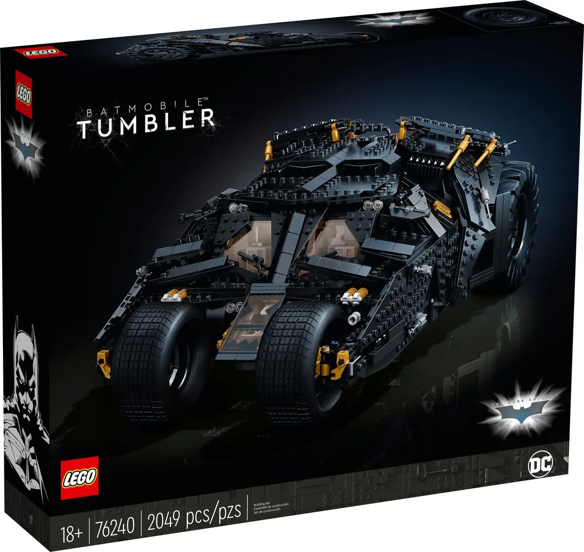 LEGO DC Comics Super Heroes 76240 Batmobile Tumbler set, image 2