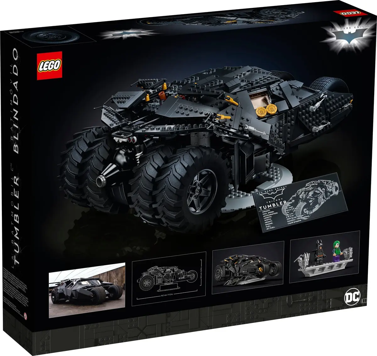 LEGO DC Comics Super Heroes 76240 Batmobile Tumbler set, image 22