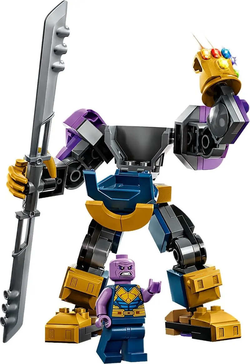 LEGO Marvel Super Heroes 76242 Thanos Mech Armor set, image 3