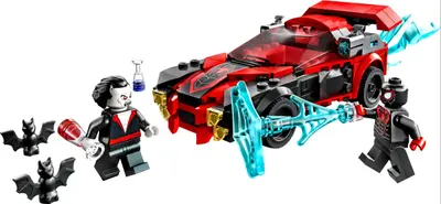 LEGO Marvel Super Heroes 76244 Miles Morales vs. Morbius set