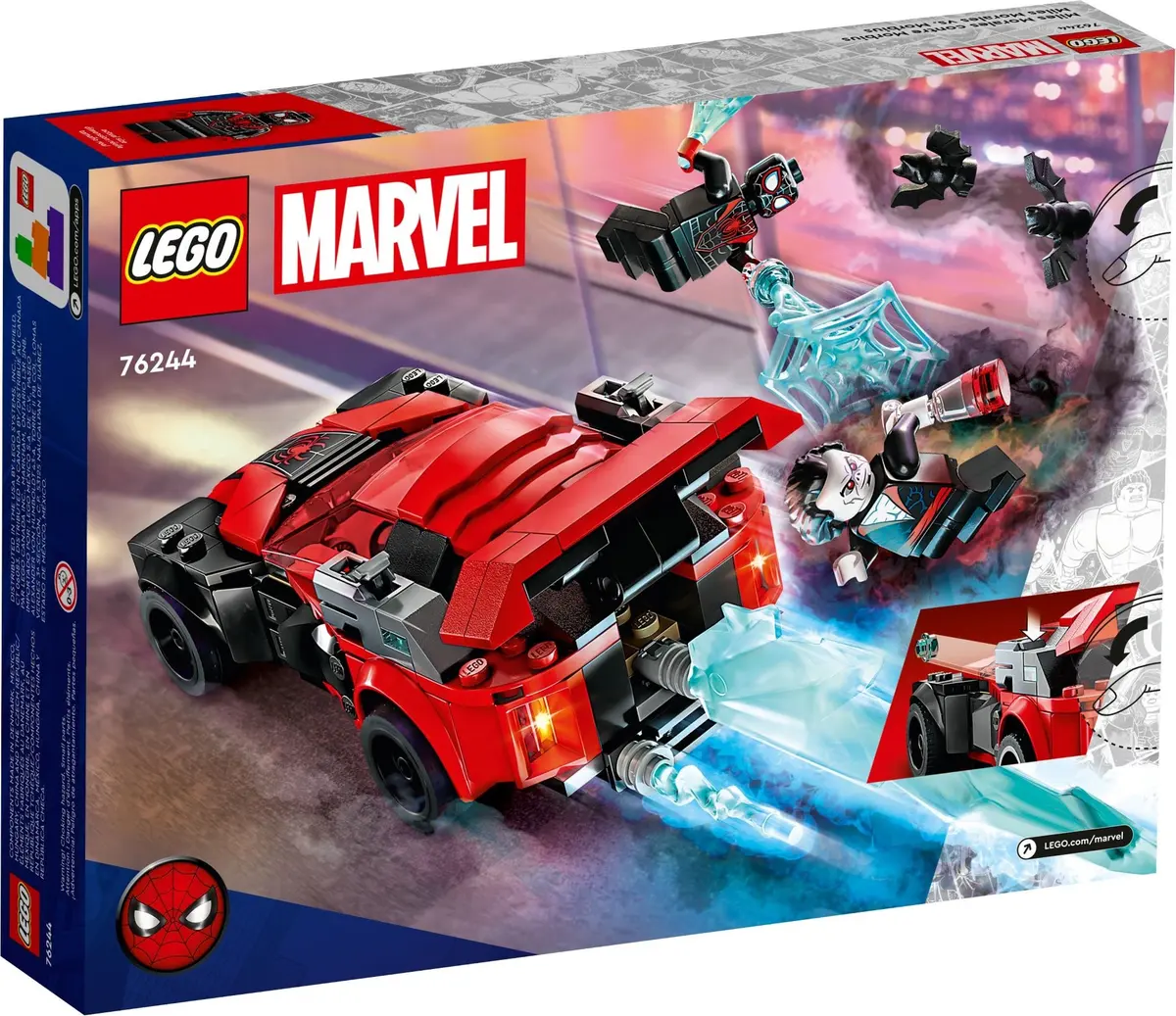 LEGO Marvel Super Heroes 76244 Miles Morales vs. Morbius set, image 5