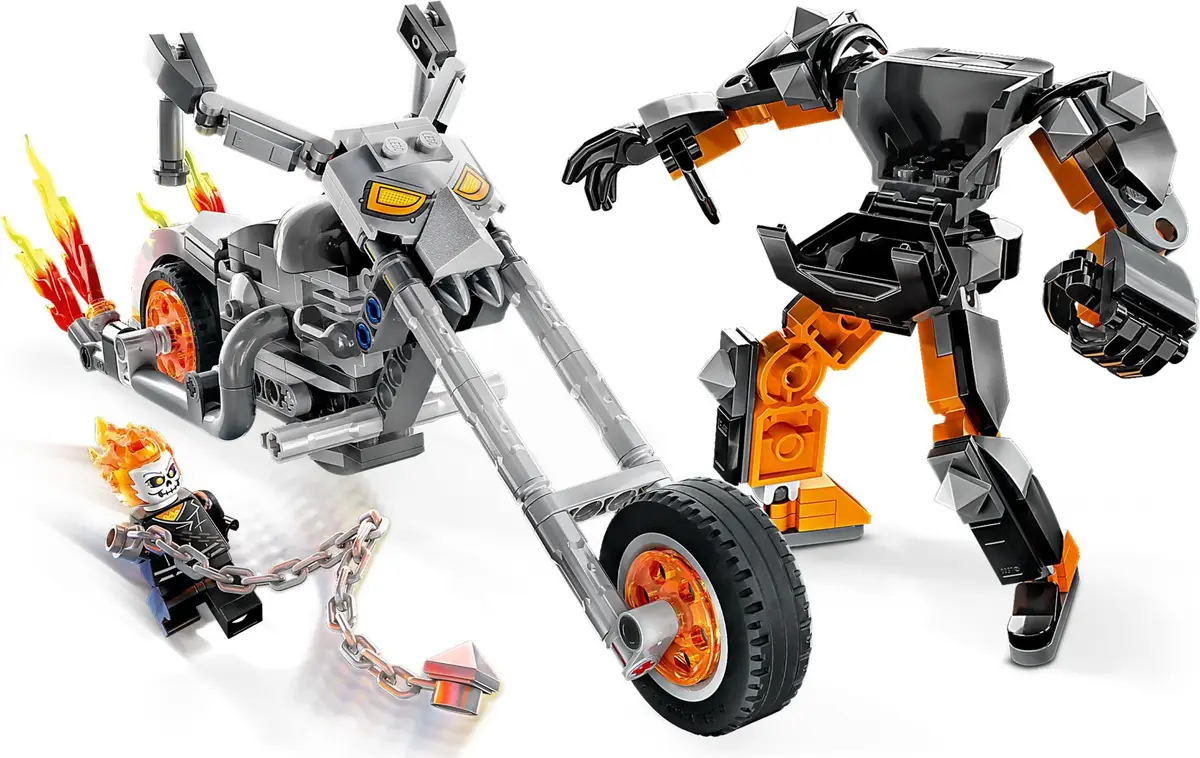 LEGO Marvel Super Heroes 76245 Ghost Rider Mech & Bike set, image 3