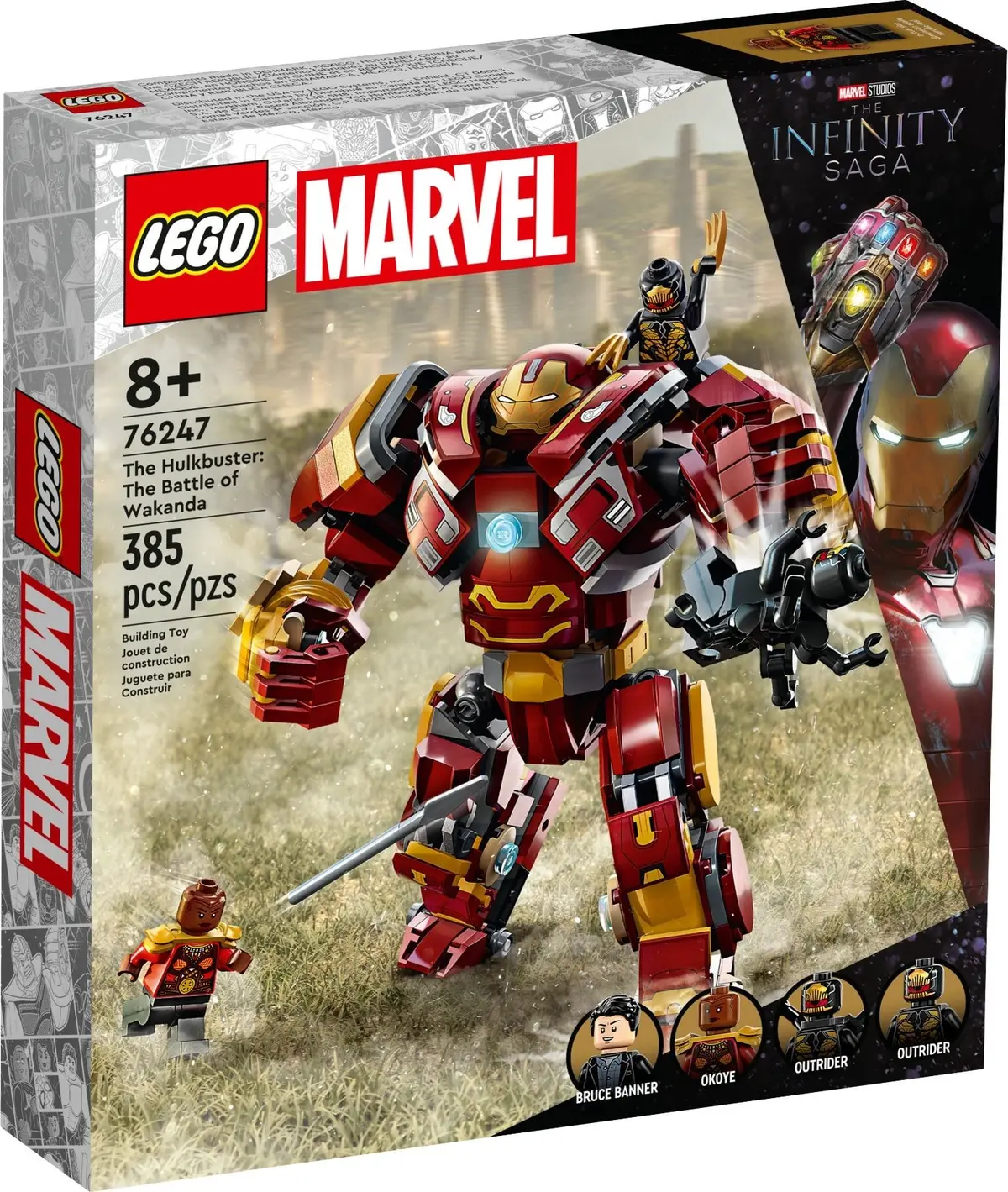 LEGO Marvel Super Heroes 76247 The Hulkbuster: The Battle of Wakanda set, image 2