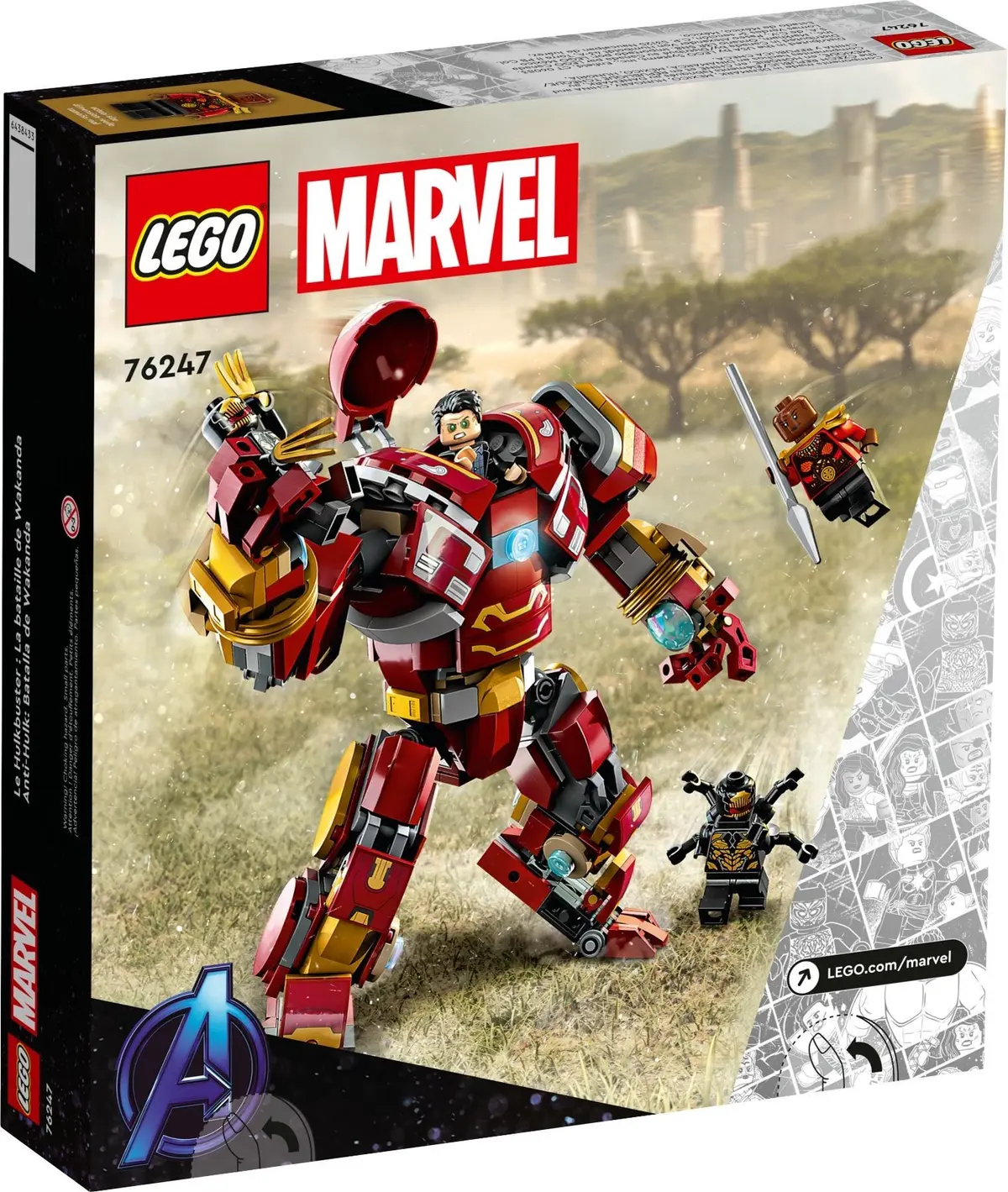 LEGO Marvel Super Heroes 76247 The Hulkbuster: The Battle of Wakanda set, image 5