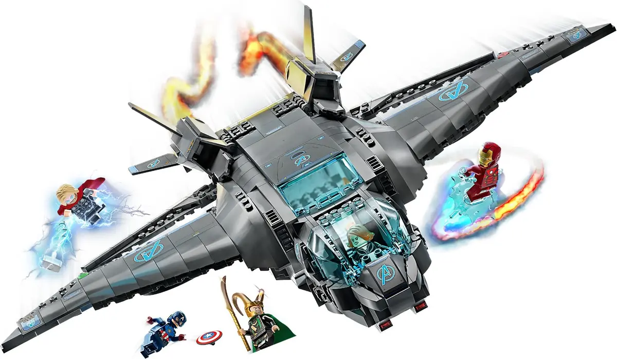 LEGO Marvel Super Heroes 76248 The Avengers Quinjet set, image 7