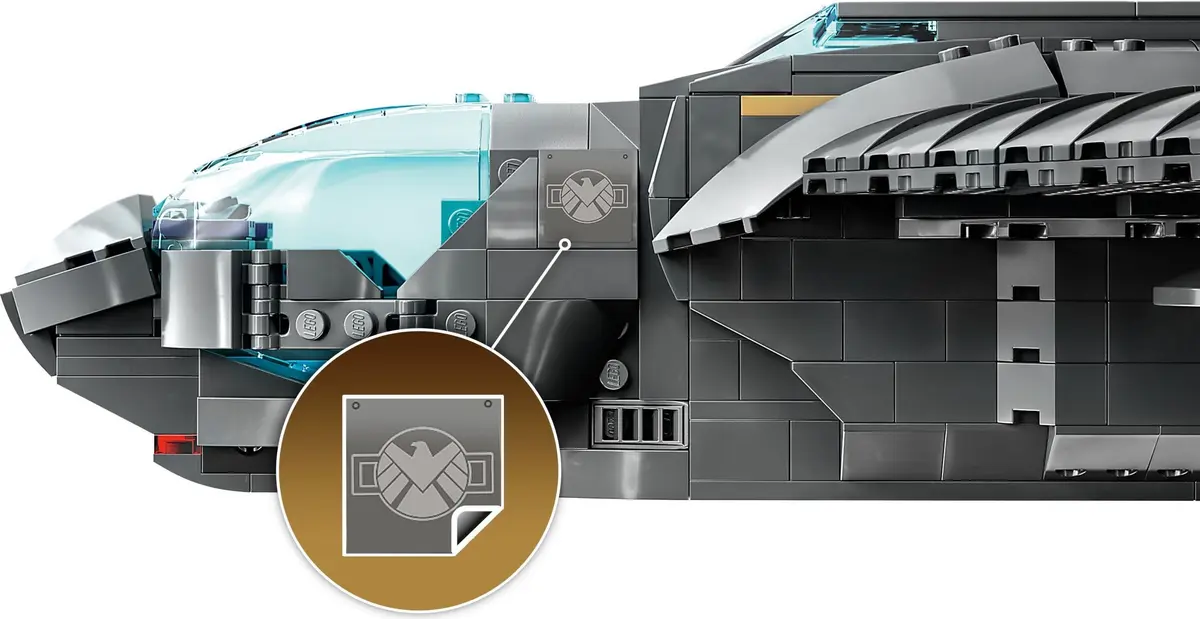 LEGO Marvel Super Heroes 76248 The Avengers Quinjet set, image 9