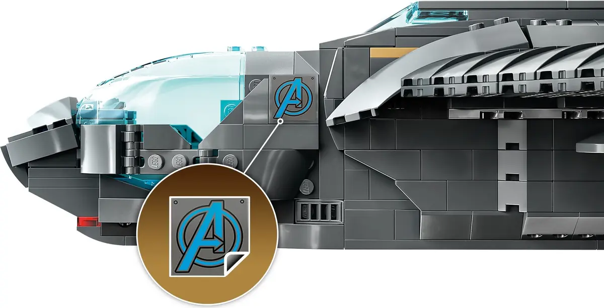 LEGO Marvel Super Heroes 76248 The Avengers Quinjet set, image 8