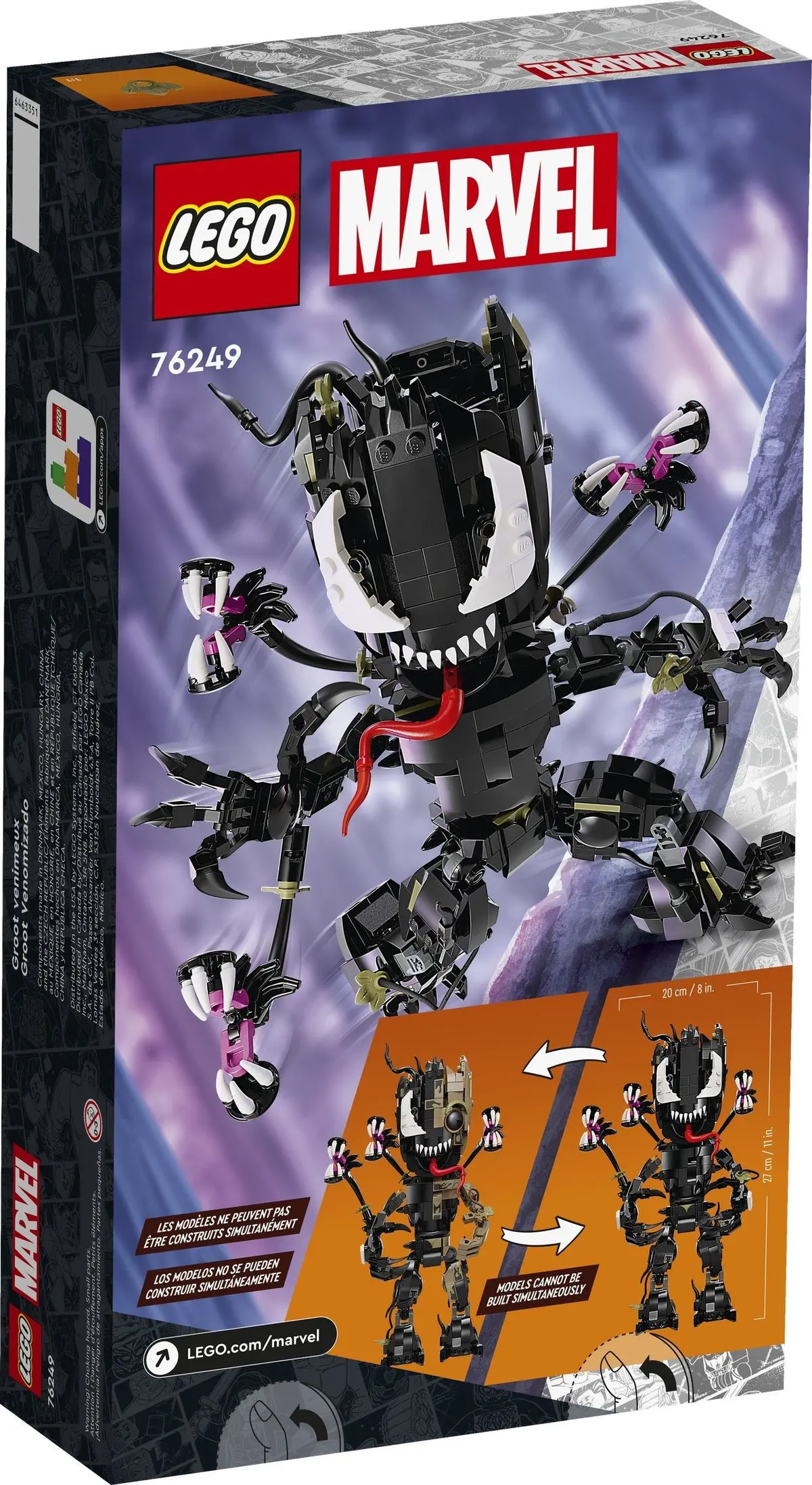 LEGO Marvel Super Heroes 76249 Venomized Groot set, image 5