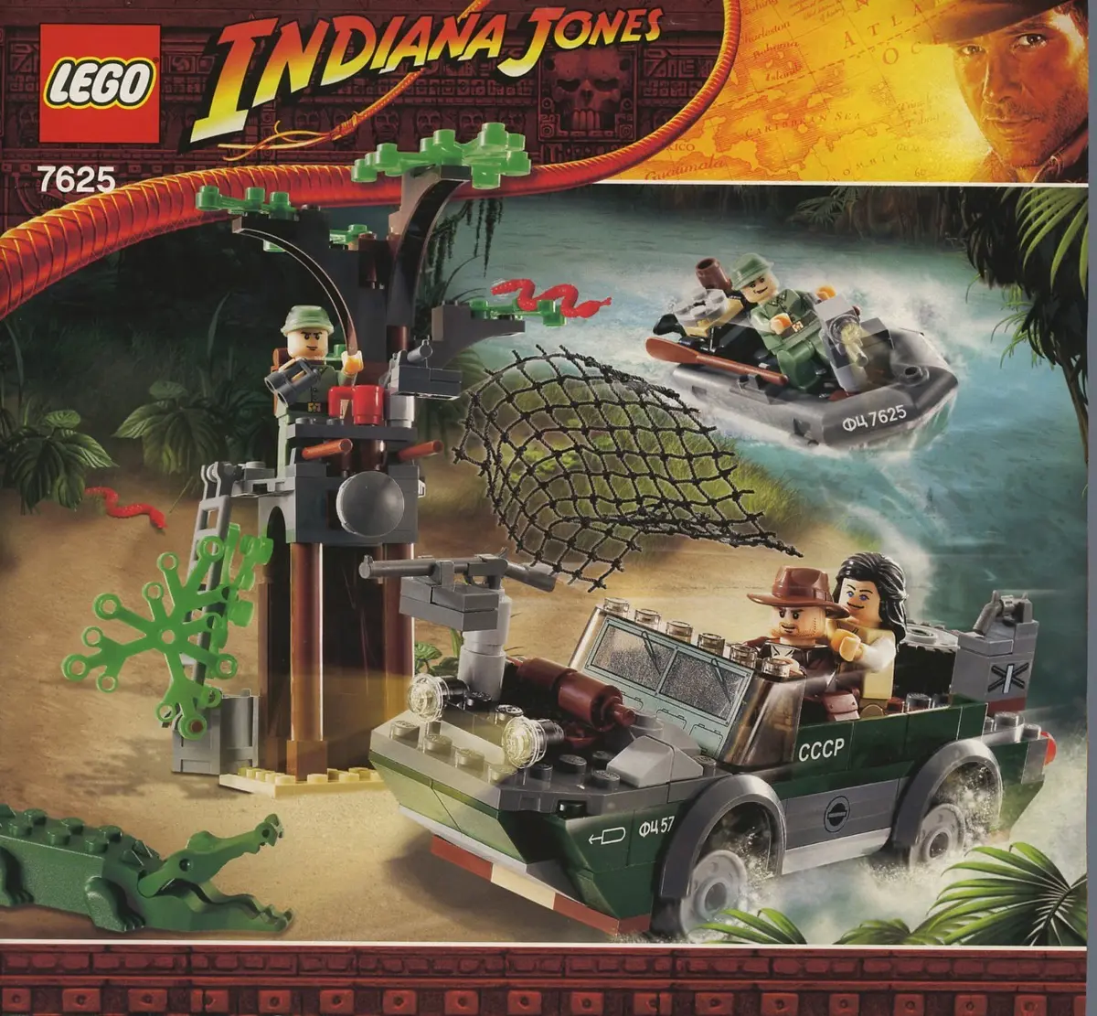 LEGO Indiana Jones 7625 River Chase set