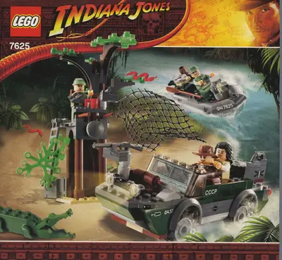 LEGO Indiana Jones 7625 River Chase set