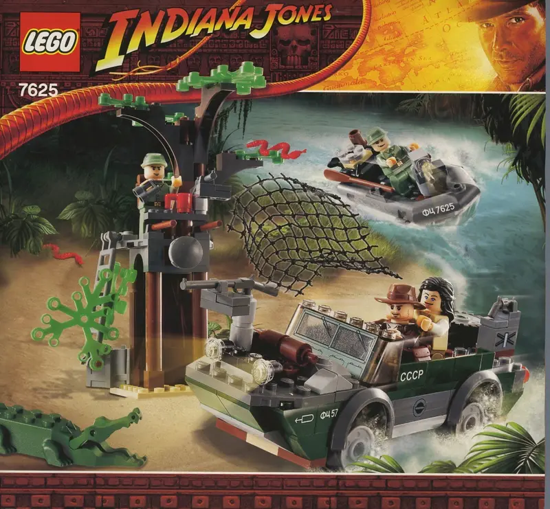 LEGO Indiana Jones 7625 River Chase set