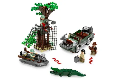 LEGO Indiana Jones 7625 River Chase set, image 2
