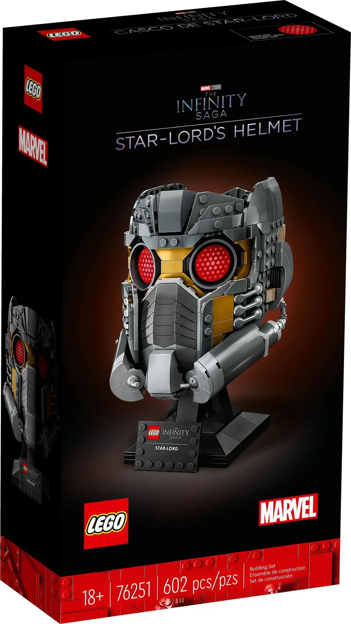 LEGO Marvel Super Heroes 76251 Star-Lord's Helmet set, image 2