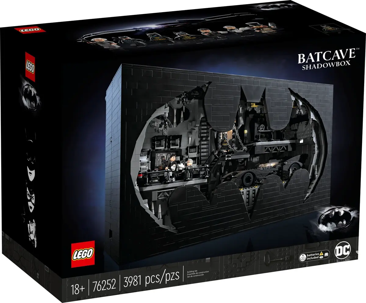 LEGO DC Comics Super Heroes 76252 Batcave – Shadow Box set, image 2