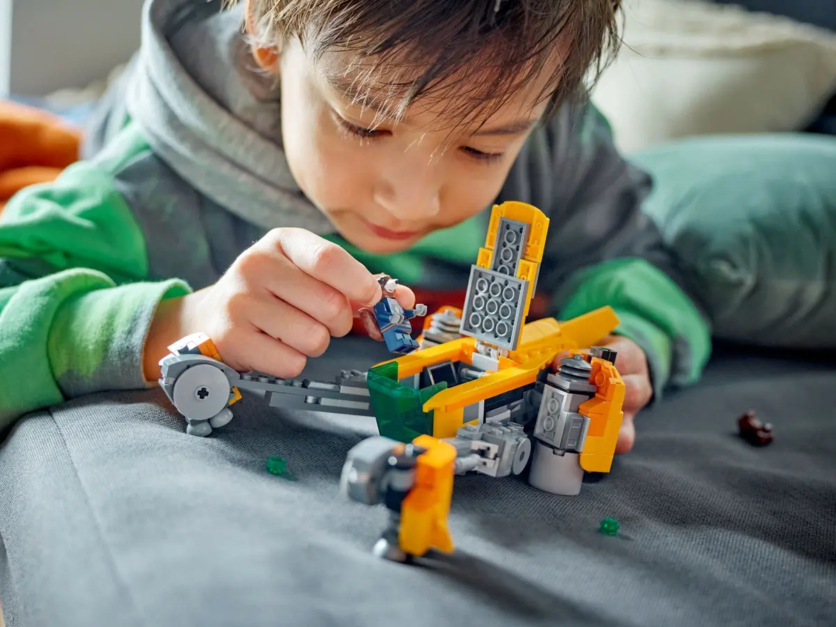 LEGO Marvel Super Heroes 76254 Baby Rocket's Ship set, image 8