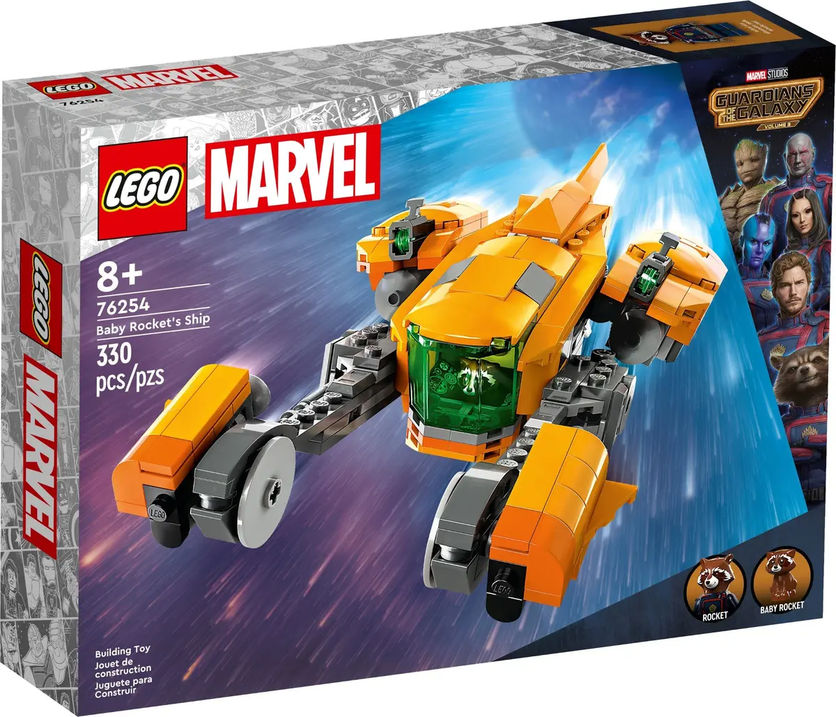 LEGO Marvel Super Heroes 76254 Baby Rocket's Ship set, image 2