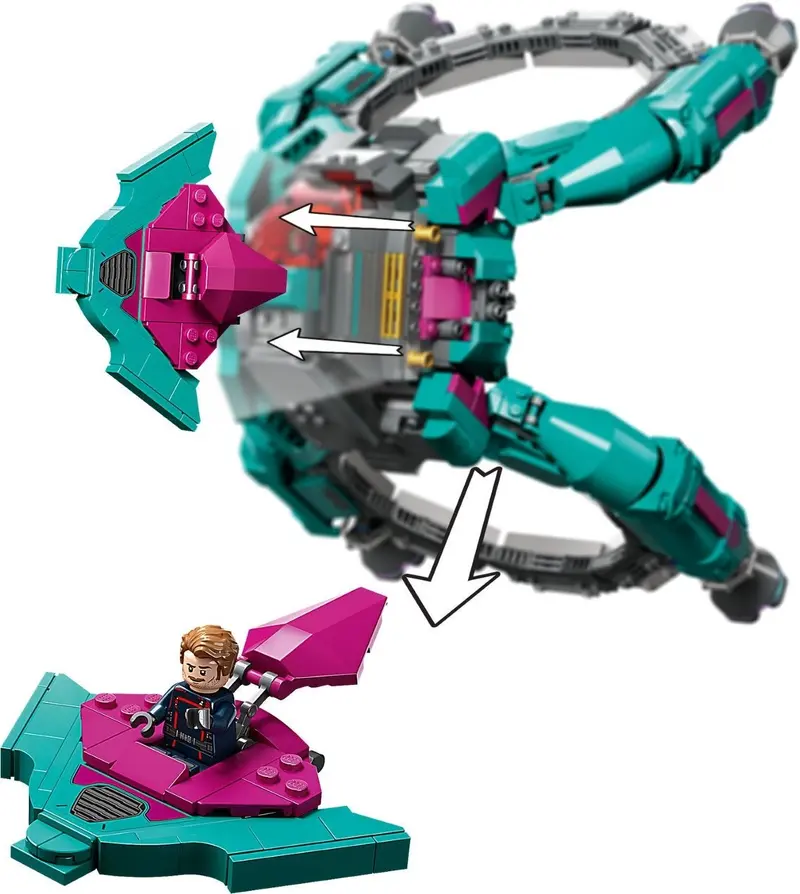 LEGO Marvel Super Heroes 76255 The New Guardians' Ship set, image 7
