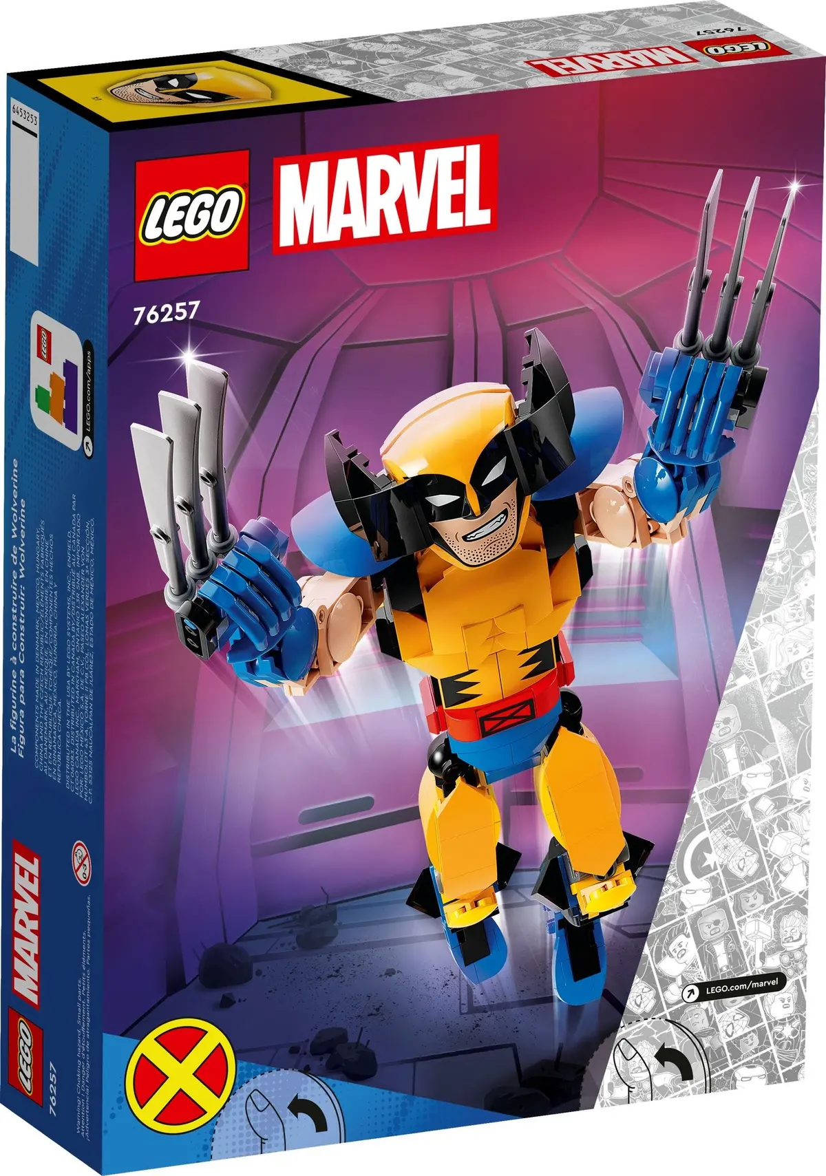LEGO Marvel Super Heroes 76257 Wolverine Construction Figure set, image 4