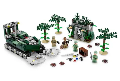 LEGO Indiana Jones 7626 Jungle Cutter set, image 2