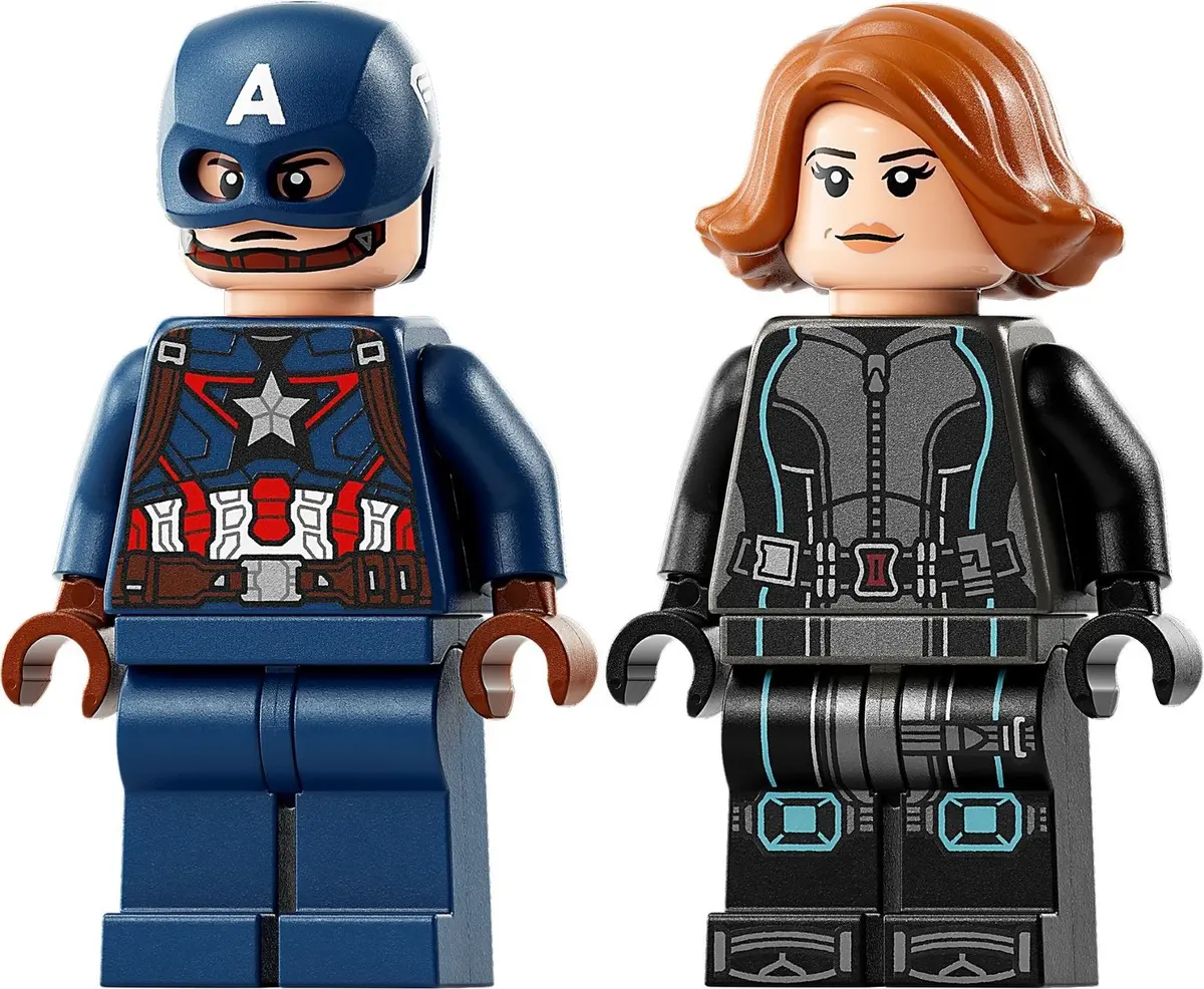 LEGO Marvel Super Heroes 76260 Black Widow & Captain America Motorcycles set, image 5