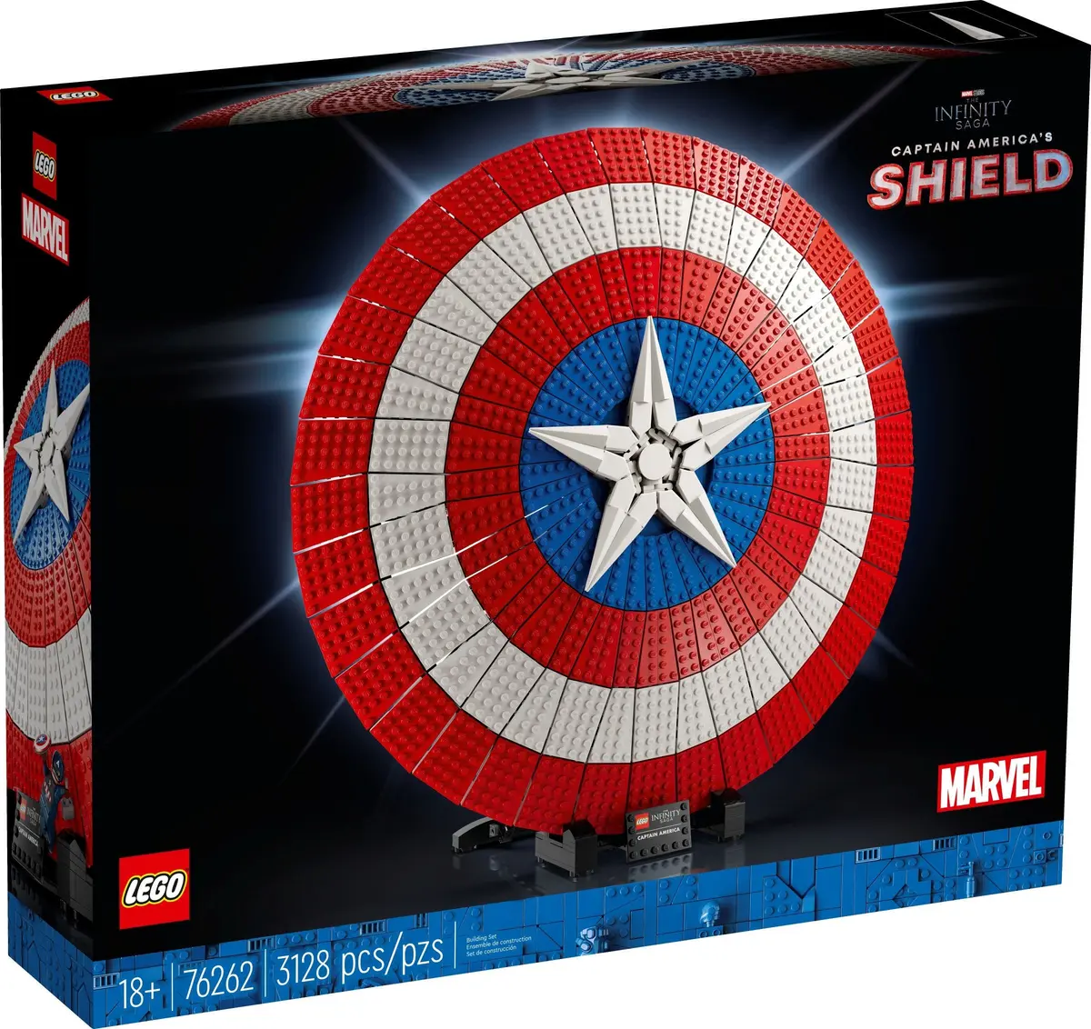 LEGO Marvel Super Heroes 76262 Captain America's Shield set, image 2