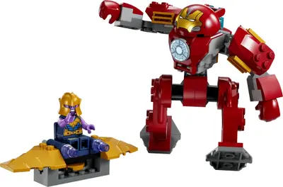 LEGO Marvel Super Heroes 76263 Iron Man Hulkbuster vs. Thanos set