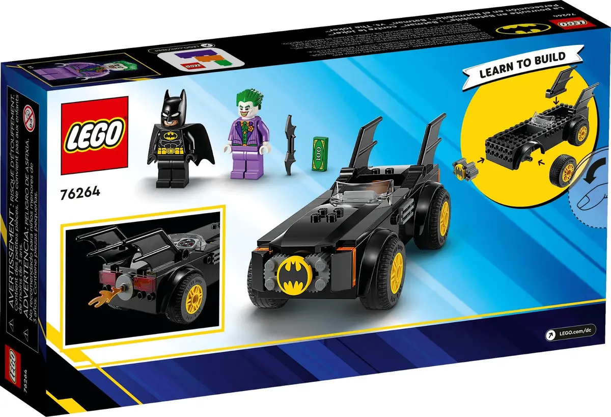 LEGO DC Comics Super Heroes 76264 Batmobile Pursuit: Batman vs. The Joker set, image 6