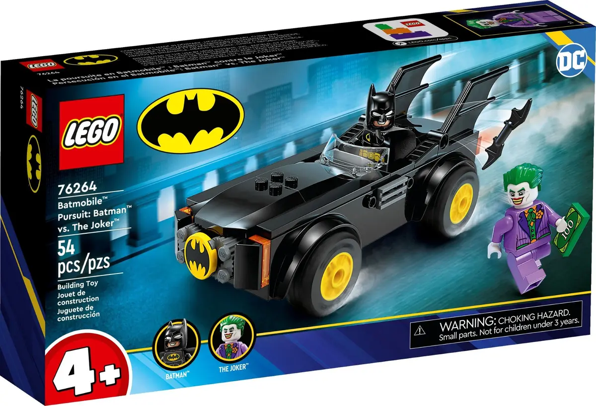 LEGO DC Comics Super Heroes 76264 Batmobile Pursuit: Batman vs. The Joker set, image 2