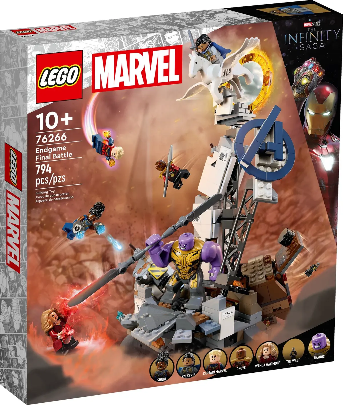 LEGO Marvel Super Heroes 76266 Endgame Final Battle set, image 2