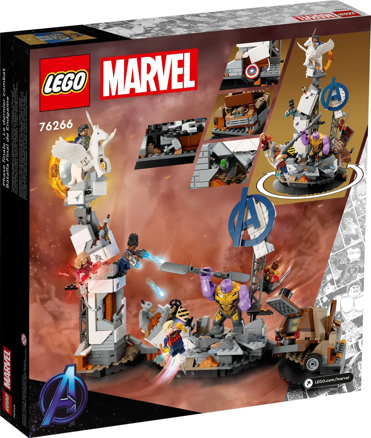 LEGO Marvel Super Heroes 76266 Endgame Final Battle set, image 7