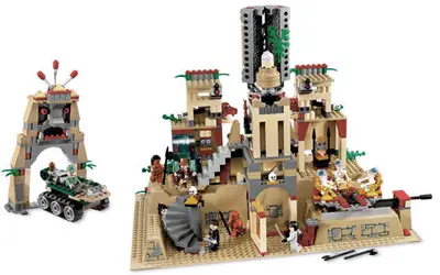 LEGO Indiana Jones 7627 Temple of the Crystal Skull set, image 2