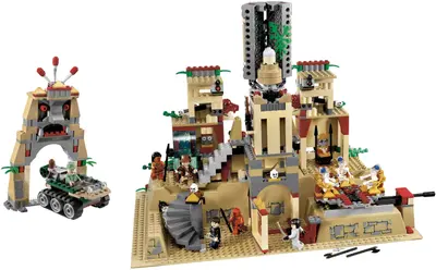 LEGO Indiana Jones 7627 Temple of the Crystal Skull set