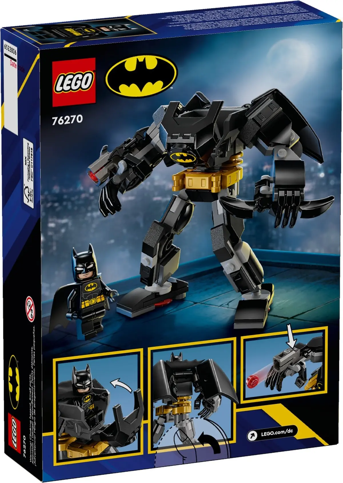 LEGO DC Comics Super Heroes 76270 Batman Mech Armor set, image 7