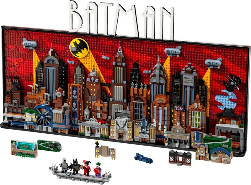 LEGO DC Comics Super Heroes 76271 Batman: The Animated Series Gotham City set