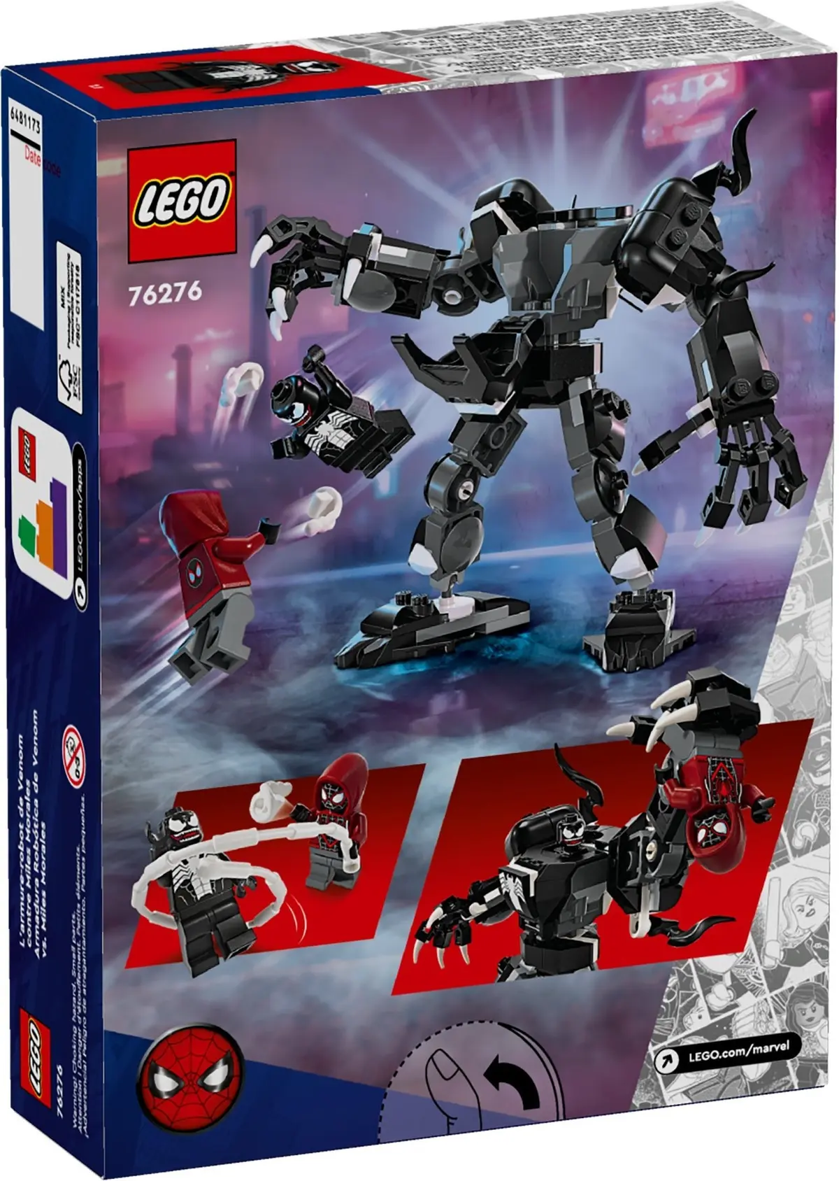 LEGO Marvel Super Heroes 76276 Venom Mech Armor vs. Miles Morales set, image 5