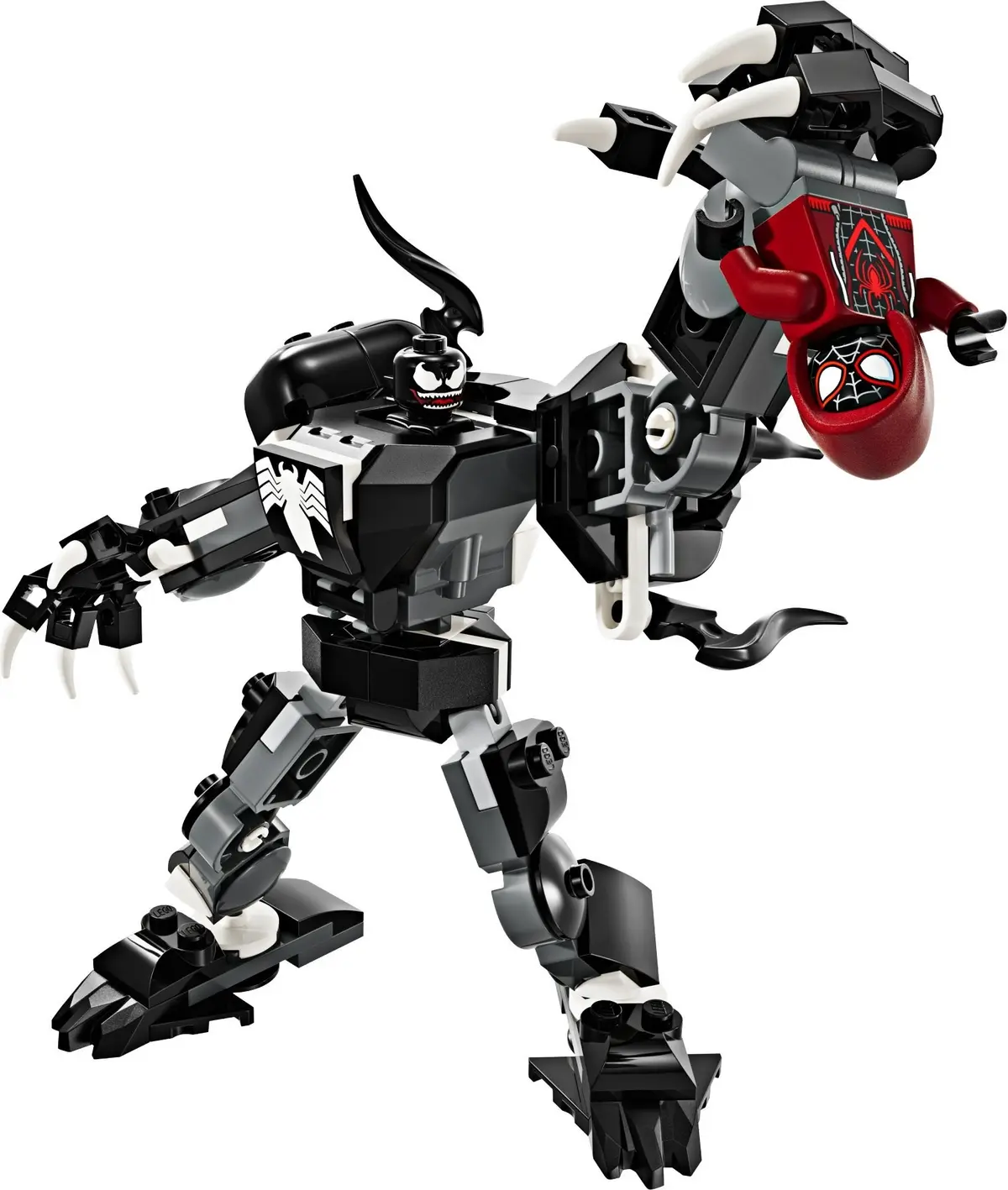 LEGO Marvel Super Heroes 76276 Venom Mech Armor vs. Miles Morales set