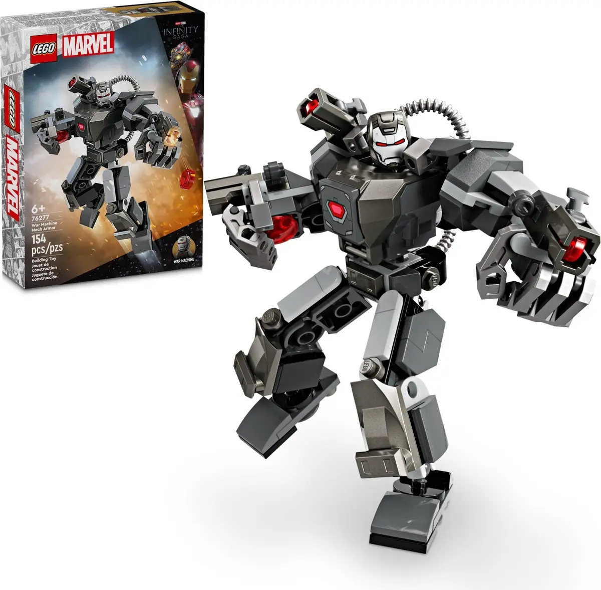 LEGO Marvel Super Heroes 76277 War Machine Mech Armor set, image 2