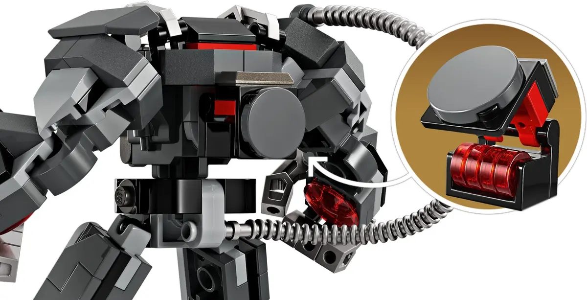 LEGO Marvel Super Heroes 76277 War Machine Mech Armor set, image 4