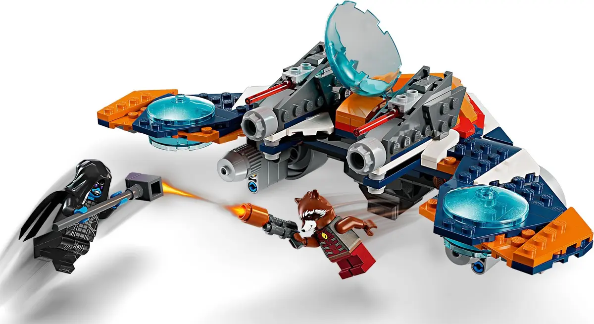 LEGO Marvel Super Heroes 76278 Rocket's Warbird vs. Ronan set, image 3