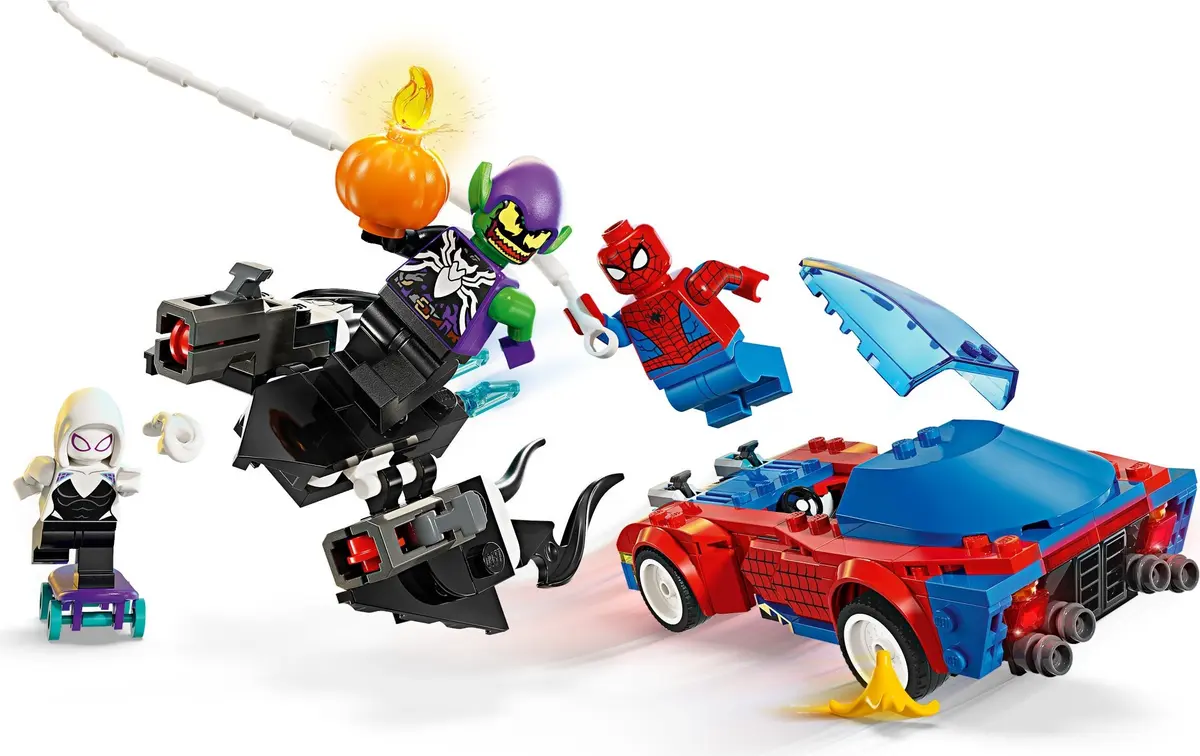 LEGO Marvel Super Heroes 76279 Spider-Man Race Car & Venom Green Goblin set, image 3
