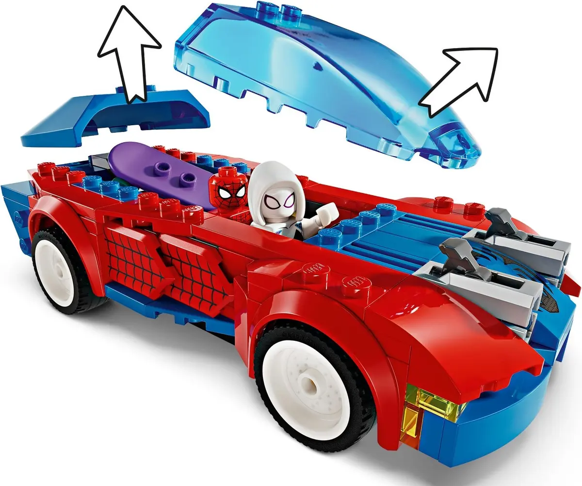 LEGO Marvel Super Heroes 76279 Spider-Man Race Car & Venom Green Goblin set, image 4