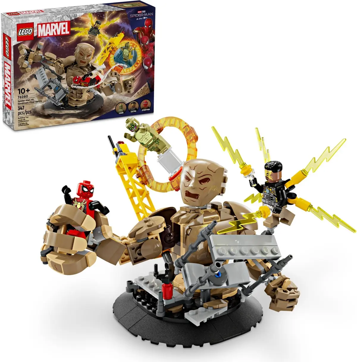 LEGO Marvel Super Heroes 76280 Spider-Man vs. Sandman: Final Battle set, image 2