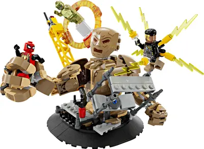 LEGO Marvel Super Heroes 76280 Spider-Man vs. Sandman: Final Battle set