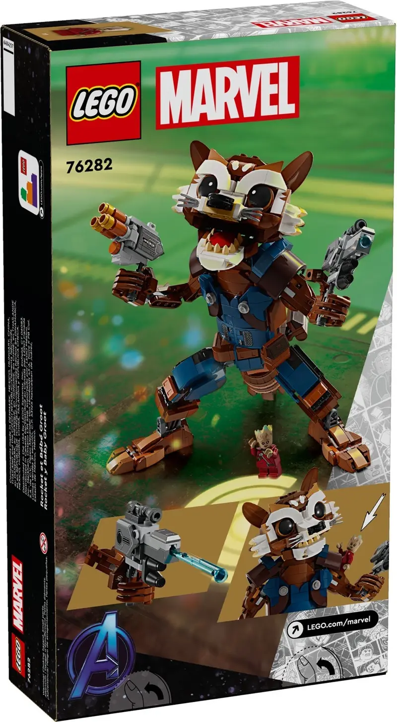 LEGO Marvel Super Heroes 76282 Rocket & Baby Groot set, image 7
