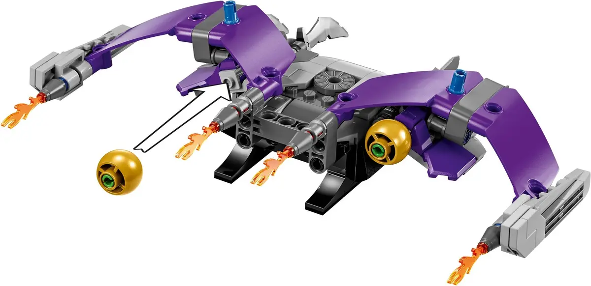 LEGO Marvel Super Heroes 76284 Green Goblin Construction Figure set, image 4